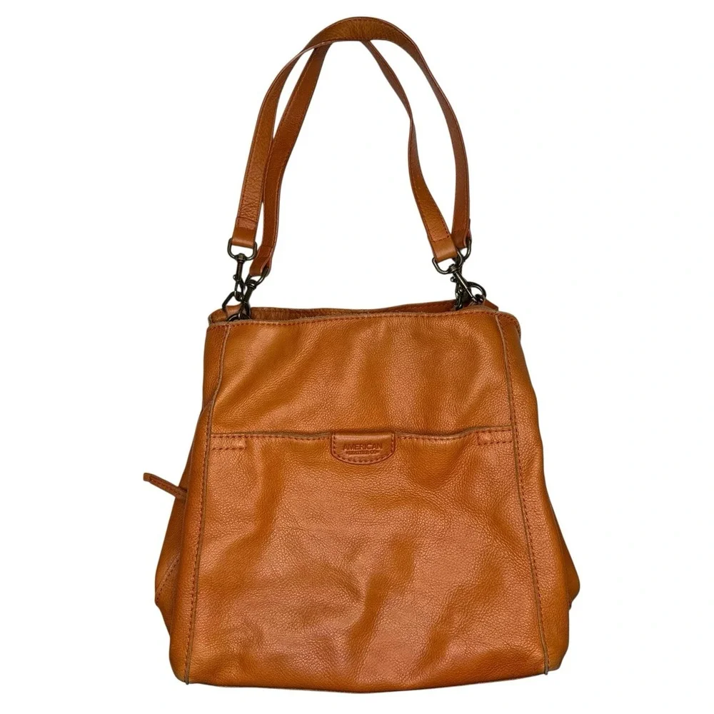 American Leather Hobo Bag - Classic Shoulder Tote